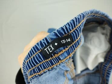 sukienka sylwestrowa czerwona: Spodnie jeansowe, TEX, 14 lat, 164, stan - Idealny — 4