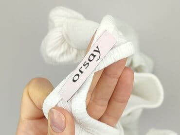 orsay, koszula damska, rozmiar s stan: używany rozmiar: s kolor: biały wady: wymaga czyszczenia dodatkowe informacje: należy pamiętać, że pomiary są wykonywane przez program, błąd może wynosić do 2 cm sposób dopasowa: Orsay, Women's blouse, size S — 6