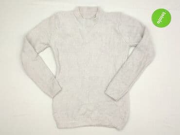 srebrne sukienki na imprezę: Women`s sweater, size S (EU 36) — 2