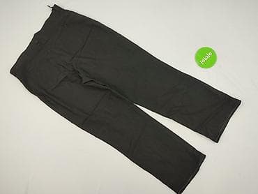 top stan: Material trousers for women, size M — 3