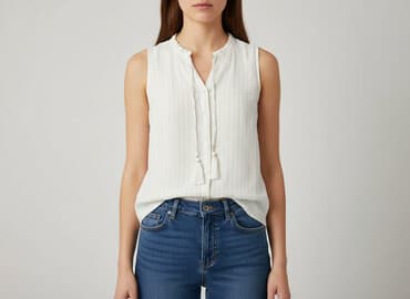 bluzki z frędzlami reserved: Janina, Bluzka damska, rozmiar L — 6