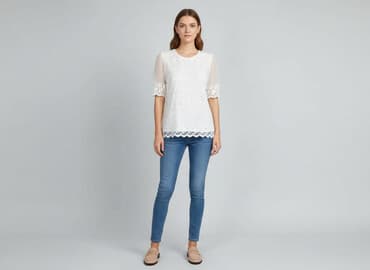 elegancki komplet spodnie i bluzka: Жіноча блуза, розмір L на lalafo.pl — 1 elegancki komplet spodnie i bluzka: Жіноча блуза, розмір L — 1