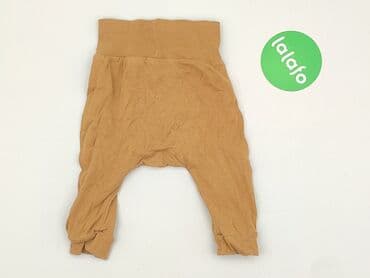 woskowane spodnie dla dziewczynki: Leggings, H&M, 6-9 months, condition - Very good — 3