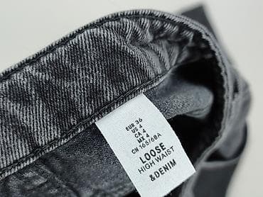 slim jeans drip: H&M, Jeansy damskie, rozmiar S — 4