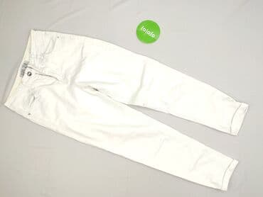 białe damskie jeansy: Jeansy damskie, rozmiar S — 2