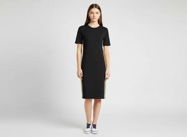 hm krótkie spodenki czarne: H&M, Sukienka damska, rozmiar S — 9