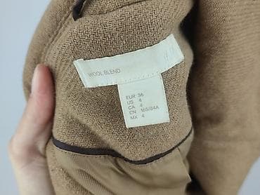 kożuch hm: H&M, Płaszcz damski, rozmiar S — 5