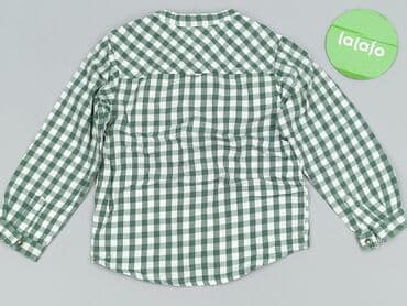 marynarka i koszulka: Shirt 2-3 years, condition - Very good, pattern - Cell, color - Green — 3
