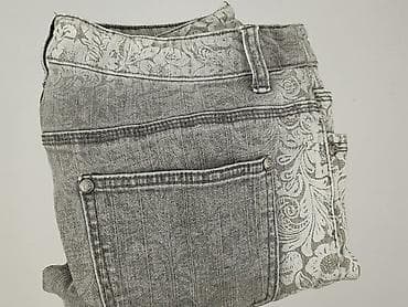 flare jeans: Jeansy damskie, rozmiar M — 6