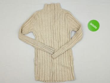 sweter do plisowanej spódnicy: Golf damski, S — 3