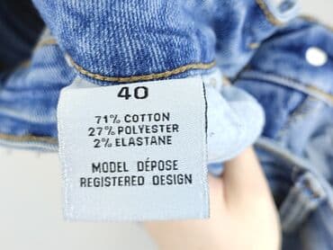 dżinsy z wysokim stanem duże rozmiary: Jeansy damskie, rozmiar L — 4