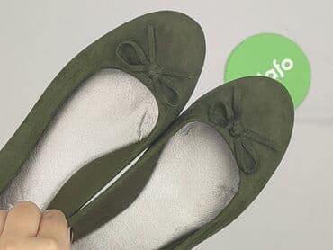 fioletowe buty deichmann: Balerinki damskie, rozmiar 38 — 5