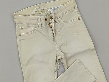 bluzki s: Spodnie jeansowe, H&M, 5-6 lat, 116, stan - Bardzo dobry — 1