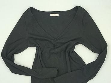 czarne t shirty basic: Reserved, Top damski, rozmiar L — 1