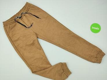 sweatpants brown: Spodnie dresowe damskie, rozmiar M — 2
