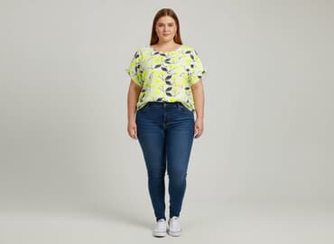 bluzy świecące w ciemności: Women's blouse, size 4XL — 1