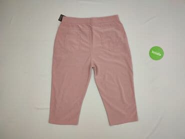 жіночий одяг олх: Material trousers for women, size 6XL (EU 52) — 3
