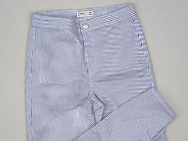 spodnie jeans drill: Sinsay, Spodnie materiałowe damskie, rozmiar M — 1