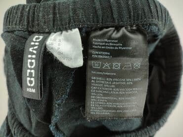 buty vices klapki: H&M Divided, Spodnie materiałowe damskie, rozmiar S — 4