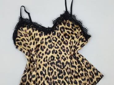 top z piórami czarny: Top damski, M — 1