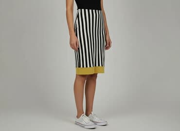 spódnice w paski: Spódnica damska, rozmiar S — 1