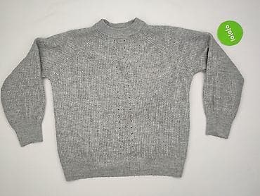 sweter w serca h: Sweter damski, rozmiar L — 2