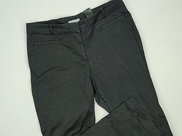 biale klapki hermes: H&M, Spodnie materiałowe damskie, rozmiar S — 1