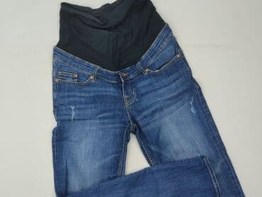 jeansy plus size wysoki stan: H&M Mama, Jeansy damskie, rozmiar XS — 1