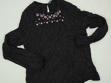 czarne bluzki boho: Bluzka damska, rozmiar S — 1
