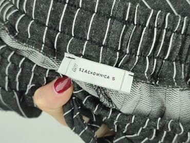 spodnie dresowe dla wysokich damskie: SZACHOWNICA, Spodnie dresowe damskie, rozmiar S — 4