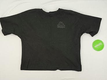 dresy czarne: Kappa, T-shirt damski, rozmiar S — 2