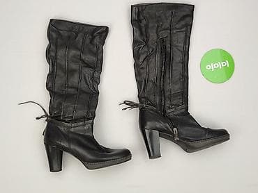 Women: High boots for women, size 37 — 3