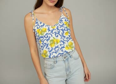 pepco sukienka w cytryny: Esmara, Sukienka damska, rozmiar M — 1