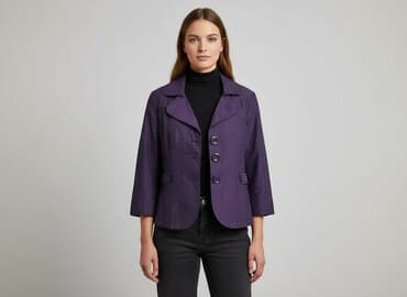 kurtki zimowe damskie c a: Canda, Trencz damski, rozmiar S — 7