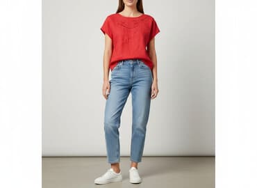 ubrania z kokardkami: Bluzka damska, rozmiar S — 1