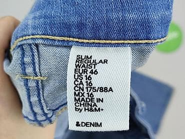 ca duże rozmiary: H&M, Jeansy damskie, rozmiar 3XL — 4