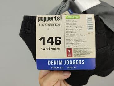 c a spodnie narciarskie: Spodnie jeansowe, Pepperts!, 11 lat, 140/146, stan - Idealny — 6