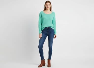 bluzka f f: F&F, Sweter damski, rozmiar S — 1