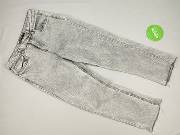 woskowane jeansy z wysokim stanem: Jeansy damskie, rozmiar M — 2