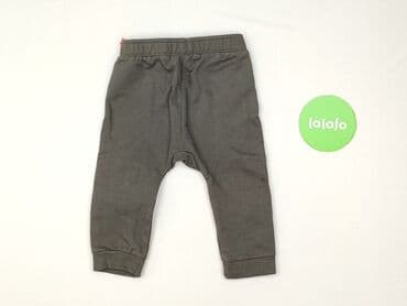 woskowane spodnie czarne: Sweatpants, 9-12 months, condition - Very good — 3