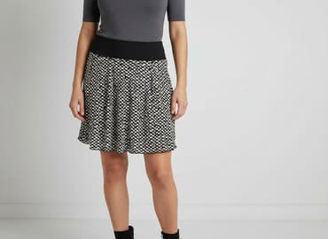 czarne sandały płaskie ccc: Camaïeu, Spódnica damska, rozmiar M — 6