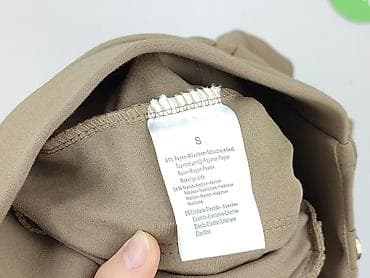 kremowe getry: Legginsy Eleganckie damskie, rozmiar S — 4