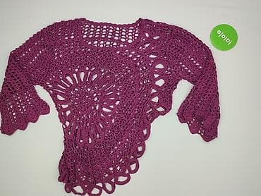 violetta: Hand Knitted, Ponczo damskie, rozmiar One size — 2