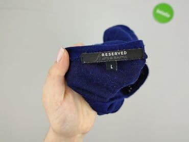 granatowa bluza: Bluzka damska, rozmiar L — 4