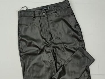 legginsy woskowane wysoki stan: Boohoo, Spodnie damskie, M — 1