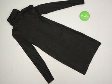 czarna sukienka dzianinowa z golfem: Sinsay, Sukienka damska, rozmiar XS — 3