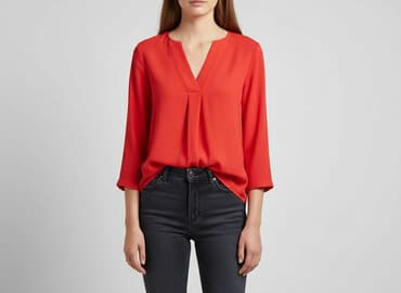 czerwona sukienka orsay: Orsay, Bluzka damska, rozmiar S — 7