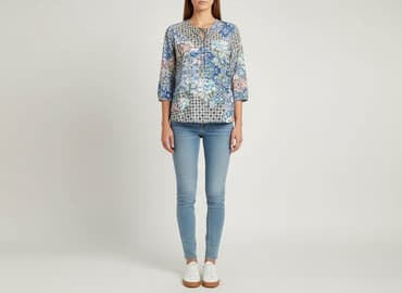 modne duże rozmiary bluzki i tuniki: Bluzka damska, rozmiar S — 1