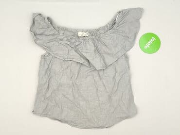 hm bluzki z krótkim rękawem: H&M L.O.G.G., Bluzka damska, rozmiar M — 2