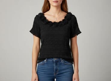 bluzka w kwiaty new yorker: Bluzka damska, rozmiar L — 6